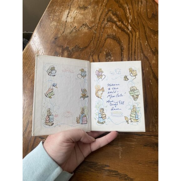 The Tale Of Jemima Puddle-Duck By Beatrix Potter Hardback Book Original Edition - Picture 4 of 7